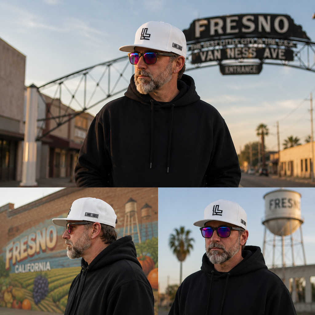 The Everyday White Snapback